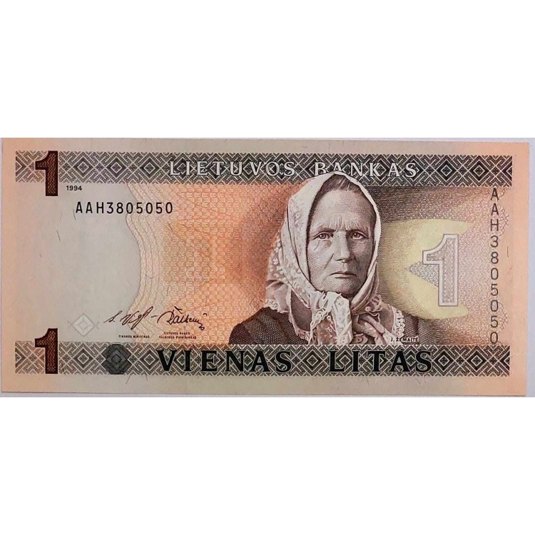 LİTVANYA 1 LİTAS KONDİSYON 10/10 