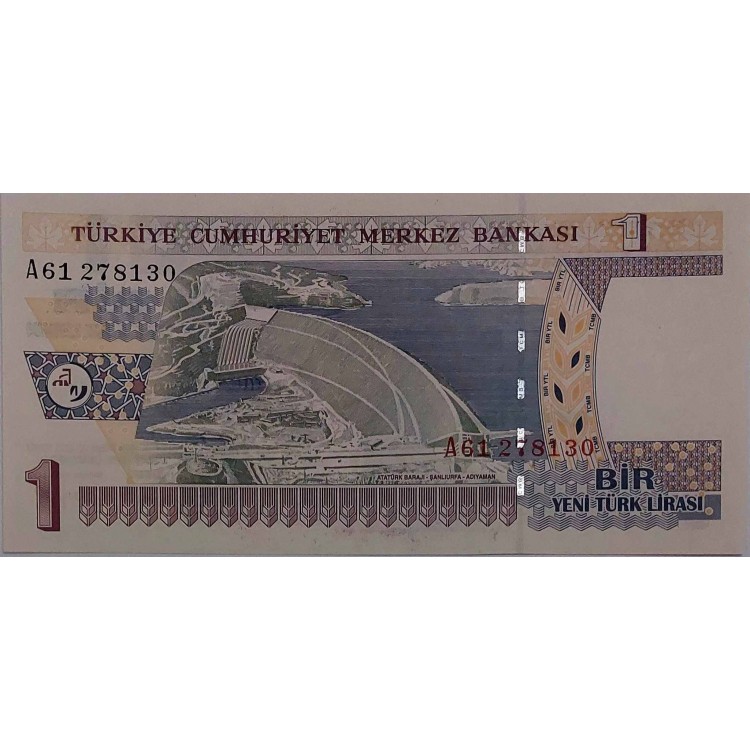 8 EMİSYON 1 YTL A61   KONDİSYON 10/10 