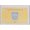 LİTVANYA 0,10 TALONAS PİK P-29 YIL 1991 KONDİSYON 10/10 