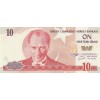 8 EMİSYON 10 YENİ TÜRK LİRASI PİK P-218 YIL 2005 KONDİSYON 10/10 ÇİL A 31 SERİ