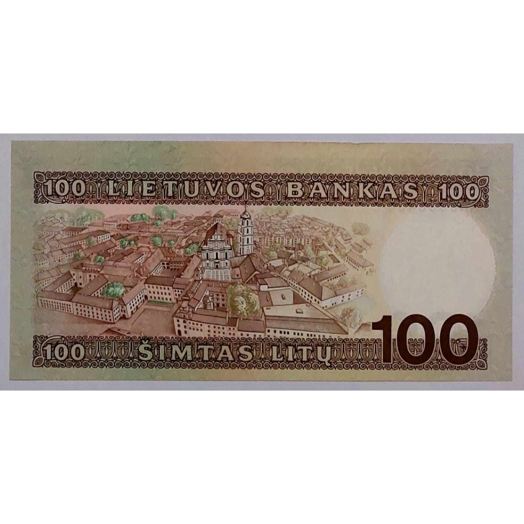 LİTVANYA 100 LİTU PİK P-50 YIL 1991/1994 KONDİSYON 10/10 