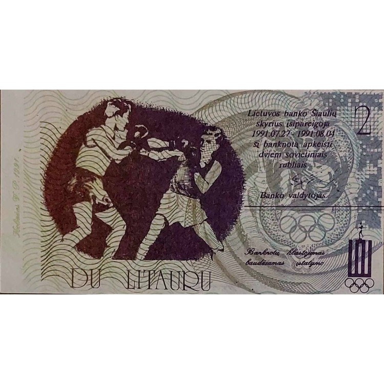 LİTVANYA 2 LITAURU   KONDİSYON 10/10 