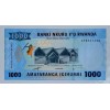 RUANDA 1000 FRANCS PİK P-43 YIL 2019 KONDİSYON 10/10 