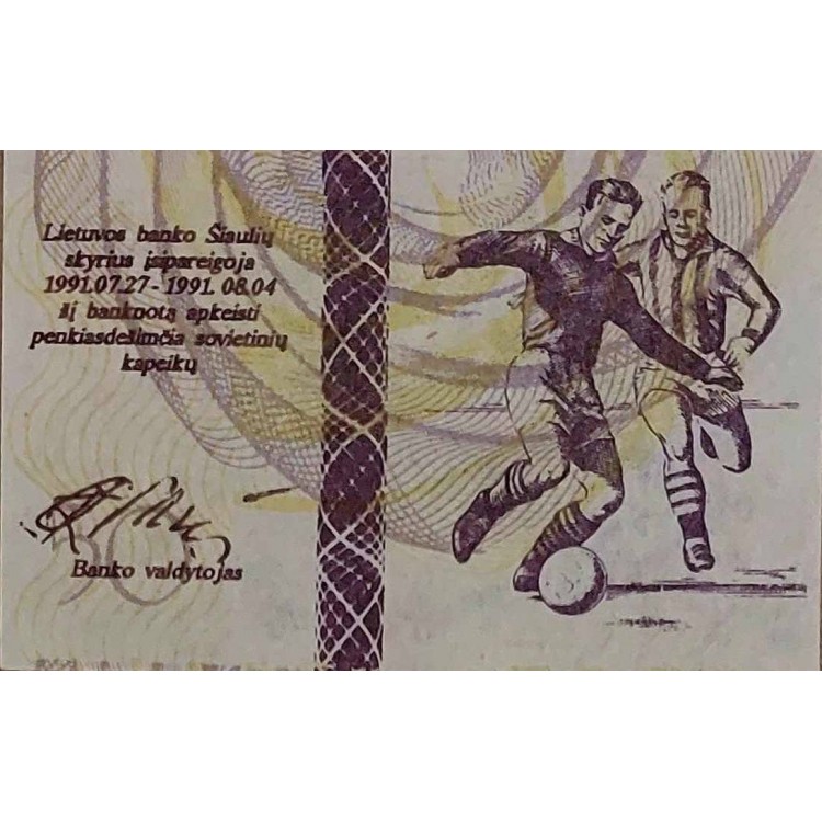 LİTVANYA 50 CENTAURU  KONDİSYON 10/10 