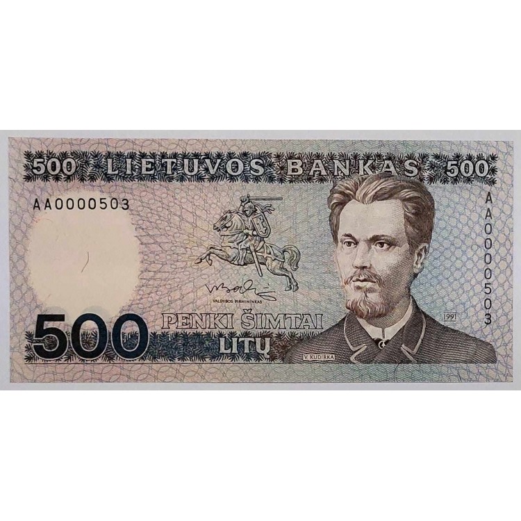 LİTVANYA 500 LİTU  KONDİSYON 10/10 