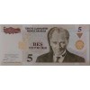 8 EMİSYON 5 YENİ TÜRK LİRASI PİK P-217 YIL 2005 KONDİSYON 10/10