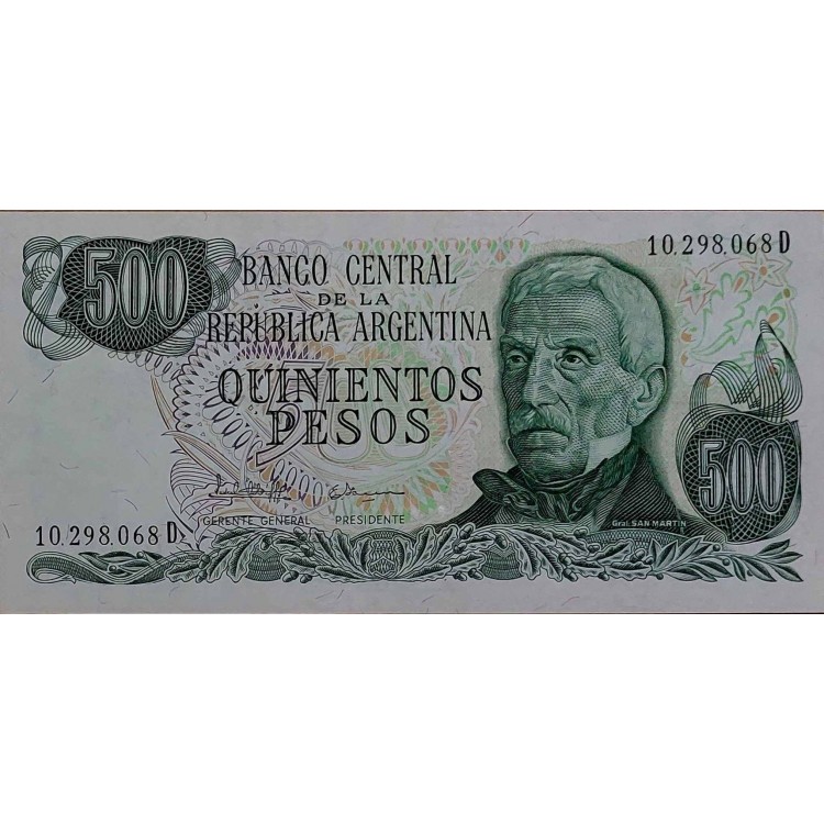 ARJANTİN 500 PESOS KONDİSYON10/10