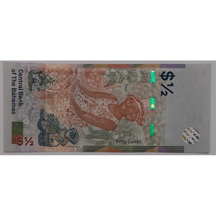 BAHAMALAR ½ DOLAR   KONDİSYON 10/10 