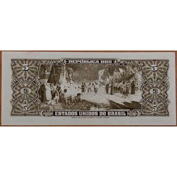 BREZİLYA 5 CRUZEİROS  KONDİSYON 10/10 