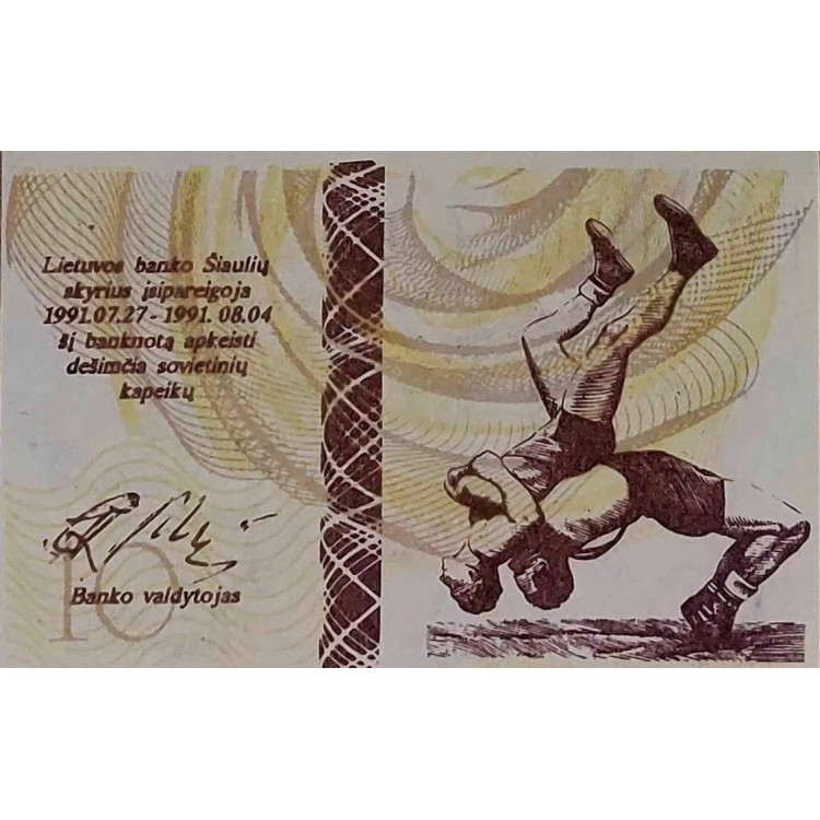 LİTVANYA 10 CENTAURU  KONDİSYON 10/10 