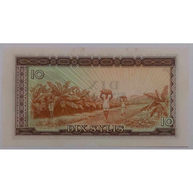 GİNE 10 SYLİS PİK P-16/a YIL 1971 KONDİSYON 10/9,5 