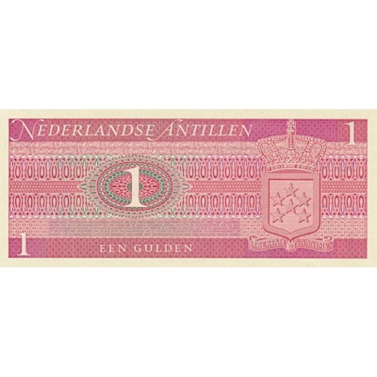 HOLLANDA ANTİLERİ 1 GÜLDEN PİK P-20 YIL 1970 KONDİSYON 10/10 