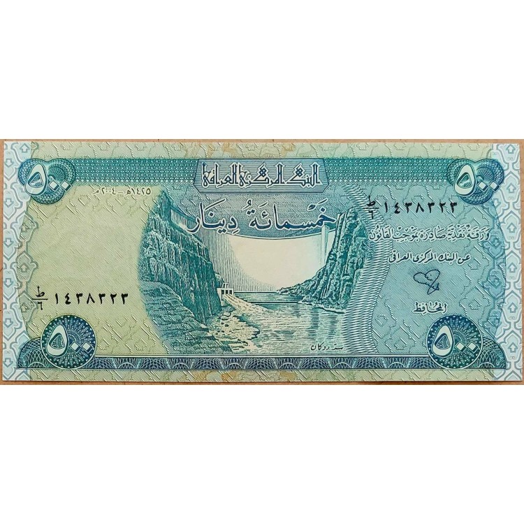 IRAK 500 DİNAR KONDİSYON 10/10 IRAK 500 DİNAR KONDİSYON 10/10