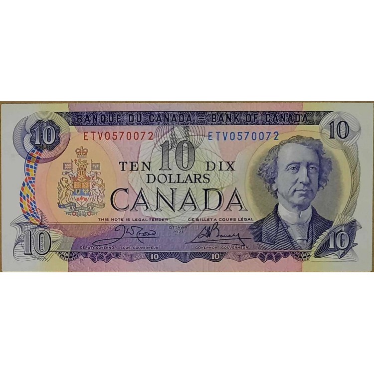 KANADA 10 DOLAR KONDİSYON 10/9,5