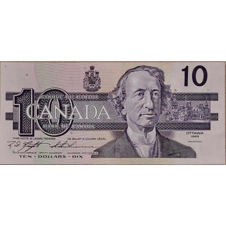KANADA 10 DOLAR  KONDİSYON 10/9,5