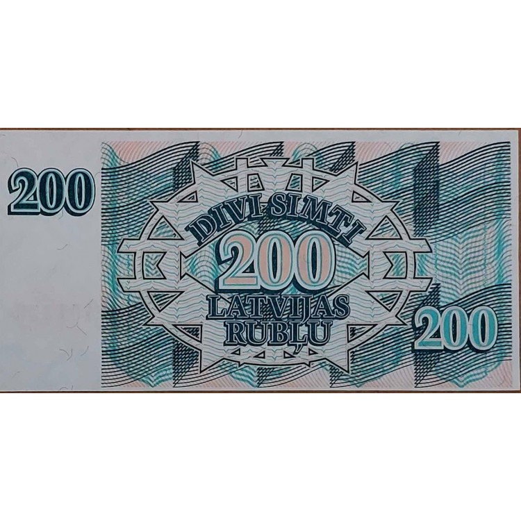LETONYA 200 RUBLİ KONDİSYON 10/10