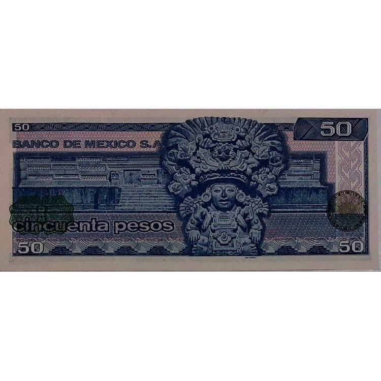 MEKSİKA 50 PESOS PİKP-73 YIL 1981 KONDİSYON 10/10