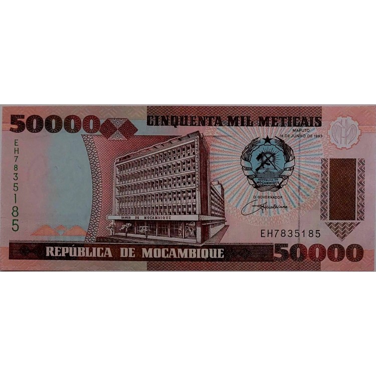 MOZAMBİK 50.000 METİCAİS  KONDİSYON 10/10