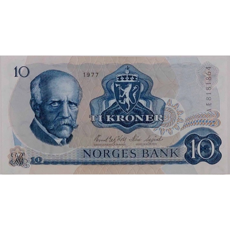 NORVEÇ 10 KRONOR   KONDİSYON 10/10