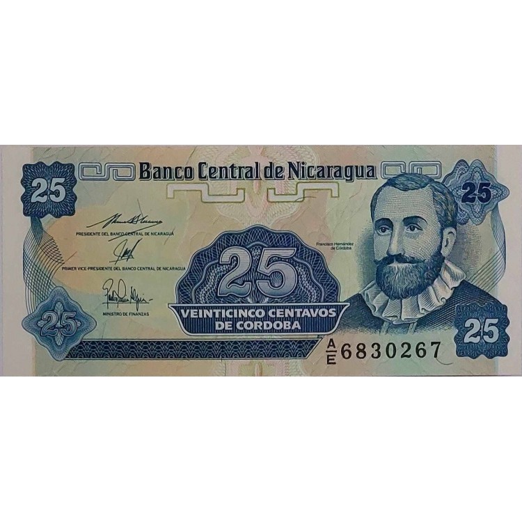 NİKARAGUA 25 CENTAVOS    KONDİSYON 10/10