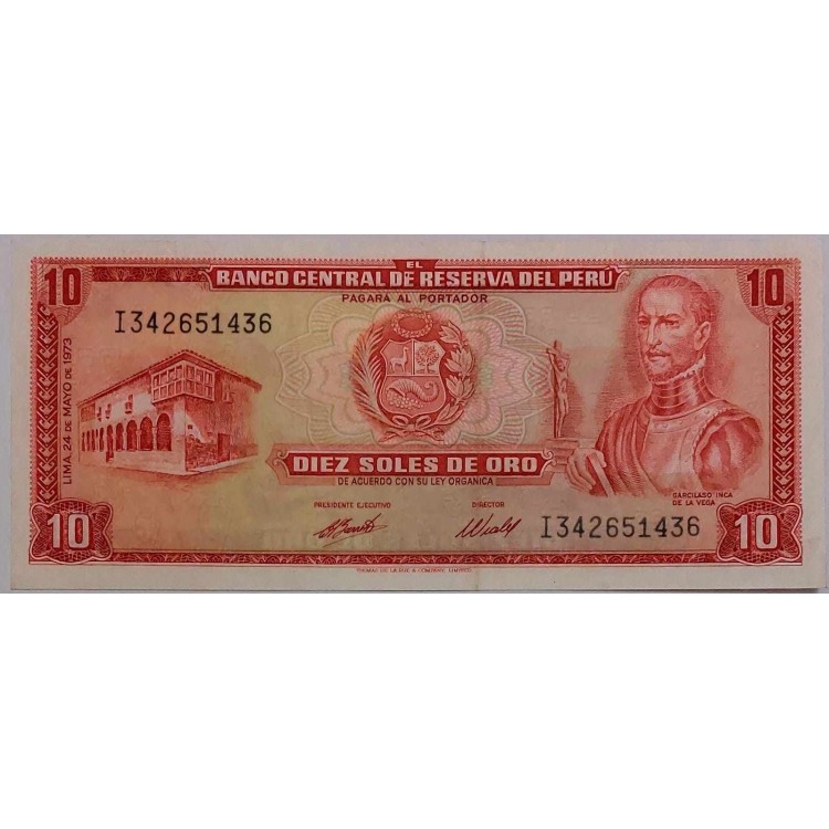 PERU 10 SOLES KONDİSYON 10/10