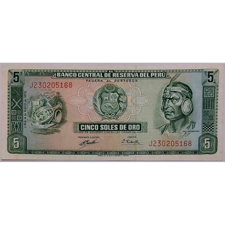 PERU 5 SOLES KONDİSYON 10/10
