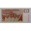 SLOVENYA 2 TOLARJEV PİK P-2/a  YIL 1990 KONDİSYON 10/10 