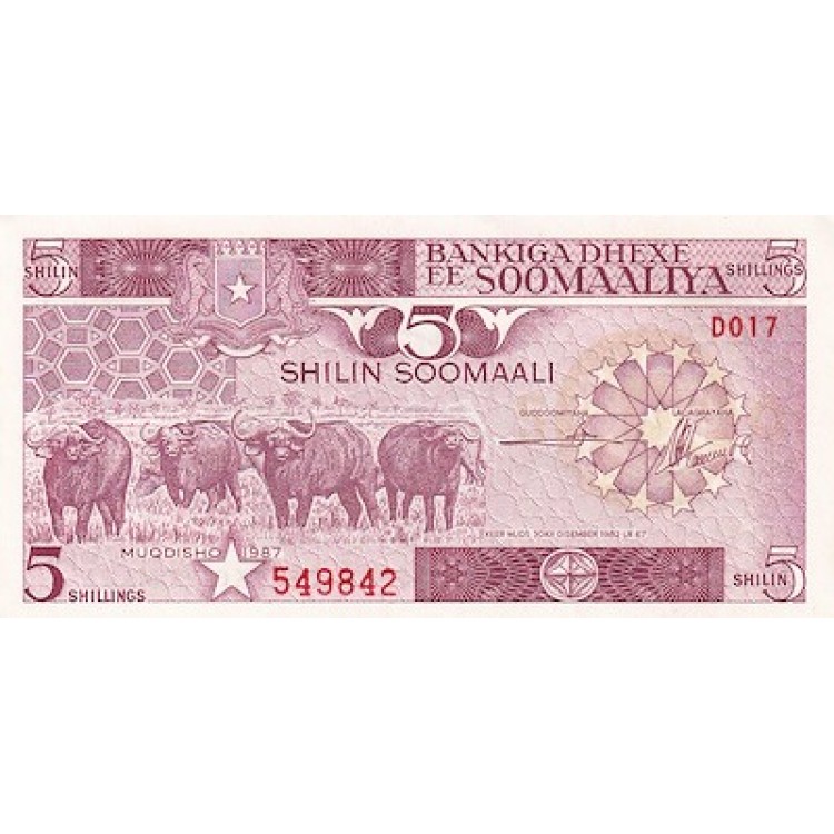 SOMALİ 5 SHİLLİN KONDİSYON 10/10