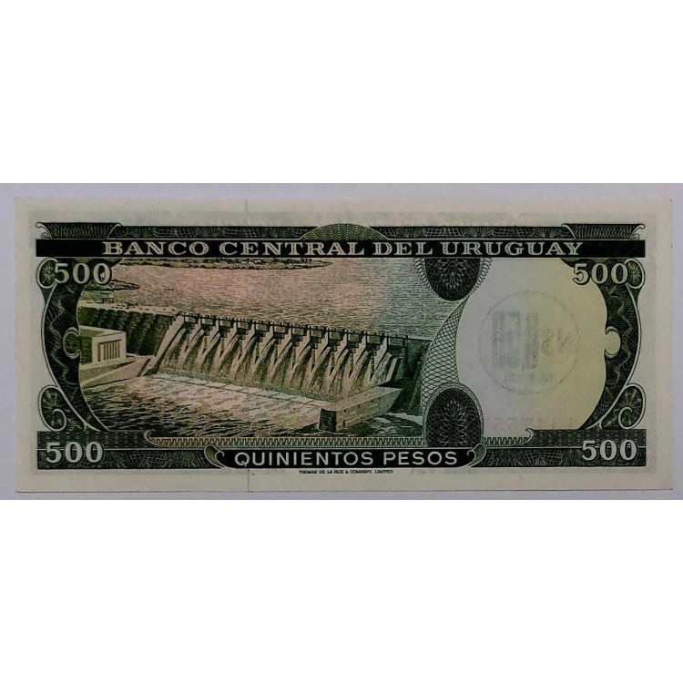 URUGUAY 0,50 NUEVOS PESOS PİK P-54 YIL 1975 KONDİSYON 10/10 