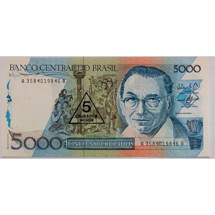 BREZİLYA 5000 CRUZADOS  KONDİSYON 10/10