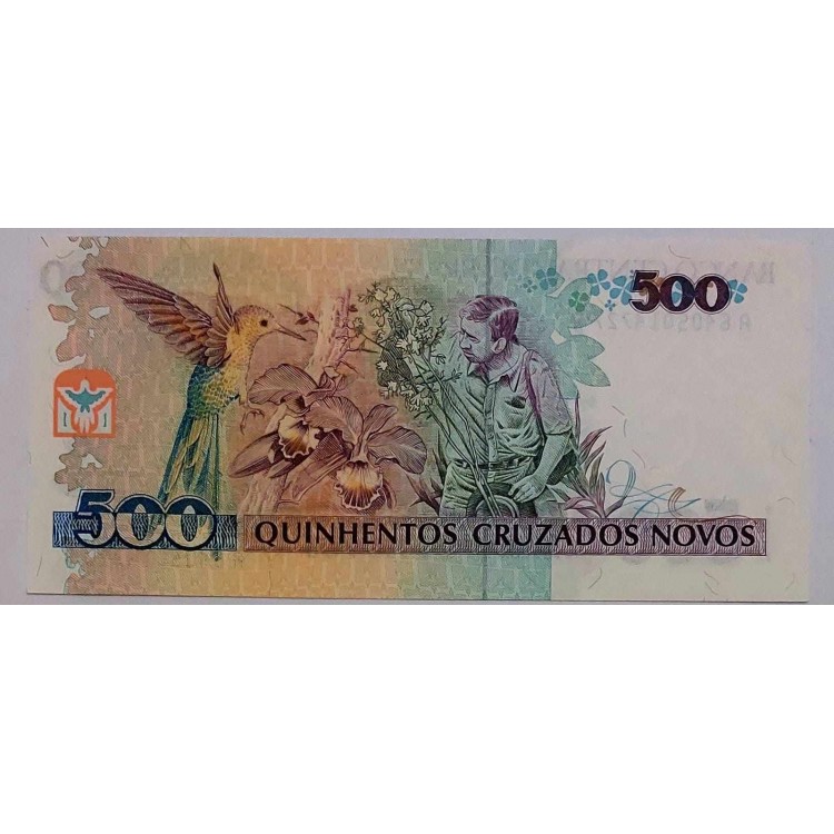 BREZİLYA 500 CRUZEİROS PİK P-226/b YIL 1990 KONDİSYON 10/10