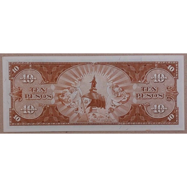 FİLİPİNLER 10 PİSO  PİK P-136/f YIL 1949/69 KONDİSYON 10/10 ÇİL