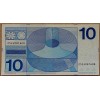 HOLLANDA 10 GULDEN PİK P-91/b YIL 1968 KONDİSYON 10/10