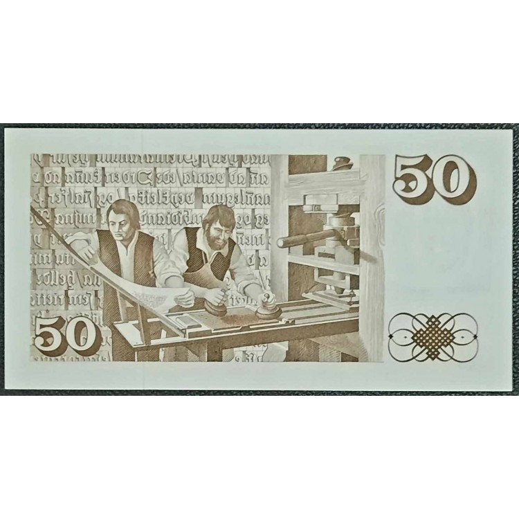 İZLANDA 50 KRONUR PİK P-49/c YIL 1961 KONDİSYON 10/10 