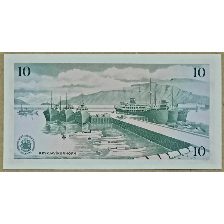İZLANDA 10 KRONUR  KONDİSYON 10/10
