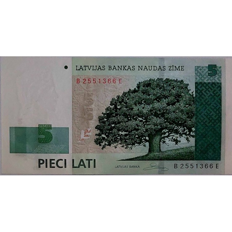 LETONYA 5 LATİ KONDİSYON 10/10