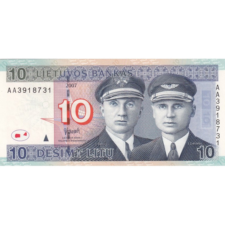 LİTVANYA 10 LİTU KONDİSYON 10/10
