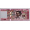 MADAGASKAR 25.000 FRANCS PİK P-82 YIL 1998 KONDİSYON 10/10