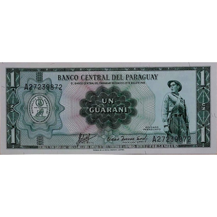 PARAGUAY 1 GUARANİES  KONDİSYON 10/10 