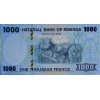 RUANDA 1000 FRANCS PİK P-43 YIL 2019 KONDİSYON 10/10 
