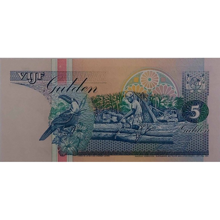SURİNAM 5 GÜLDEN  KONDİSYON 10/10 