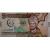 TÜRKMENİSTAN 5 MANAT PİK P-37YIL 2017 KONDİSYON 10/10 