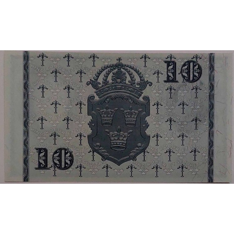 İSVEÇ 10 KRONUR PİK  P 43 c  YIL 1955 KONDİSYON 10/10 