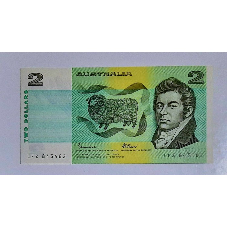 AVUSTRALYA 2 DOLARS PİK P-43/e YIL 1974/85 KONDİSYON 10/10