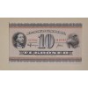 DANİMARKA 10 KRONER PİK P-44 ag YIL 1973 KONDİSYON 10/10