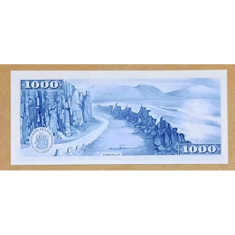 İZLANDA 1000 KRONUR PİK P-46 YIL 1961 KONDİSYON 10/10 
