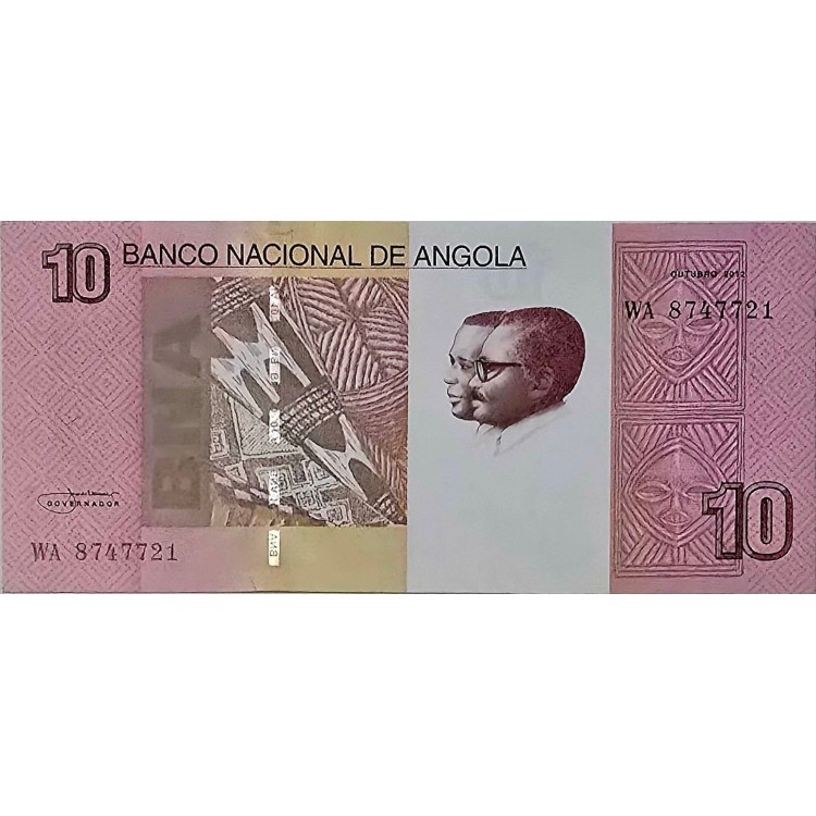 ANGOLA 10 KWANZAS  KONDİSYON 10/10