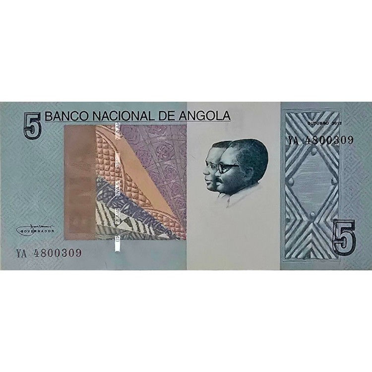 ANGOLA 5 KWANZAS  KONDİSYON 10/10