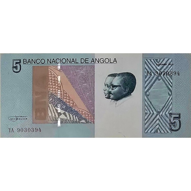 ANGOLA 5 KWANZAS KONDİSYON 10/10