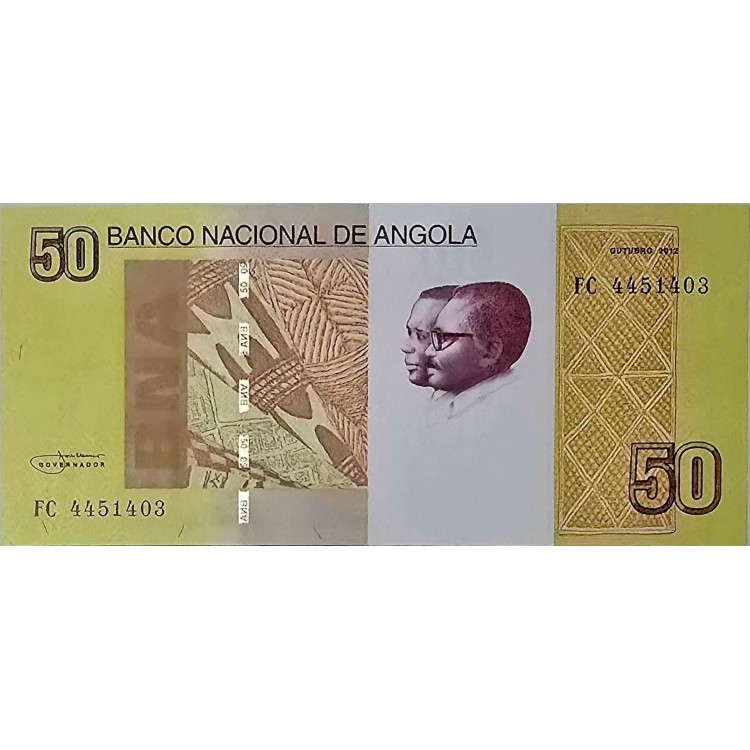 ANGOLA 50 KWANZAS  KONDİSYON 10/10